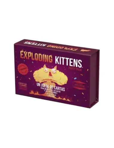 Juego de mesa asmodee exploding kittens party pack pegi 7