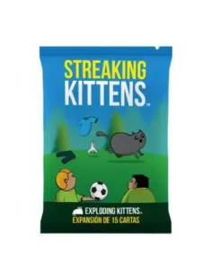 Juego de mesa pack expansion exploding kittens streaking kittens pegi 7