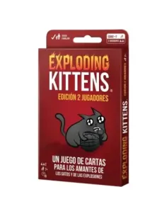 Juego de mesa exploding kittens edicion 2 jugadores pegi 10