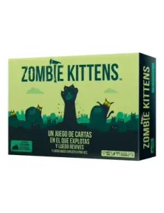 Juego de mesa exploding kittens zombie kittens edad recomendada 7 años