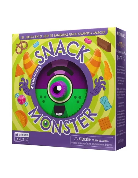 Juego de mesa snack monster