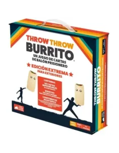 Juego de mesa throw throw burrito edicion extrema para exteriores pegi 7
