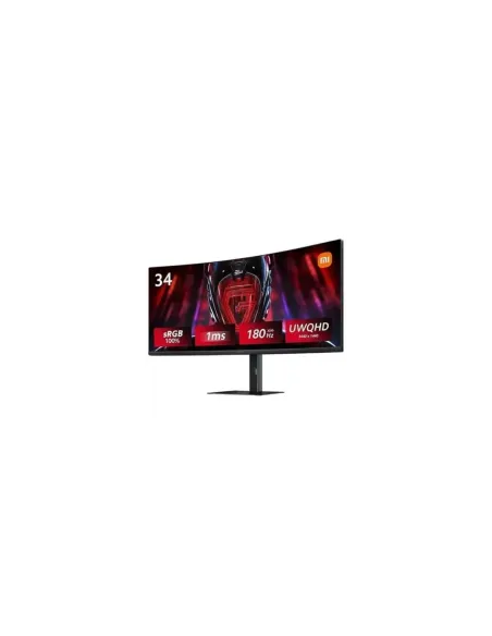 Monitor Gaming Curvo Xiaomi Curved Gaming Monitor G34WQi 34"/ WQHD/ 1ms/ 180Hz/ Negro