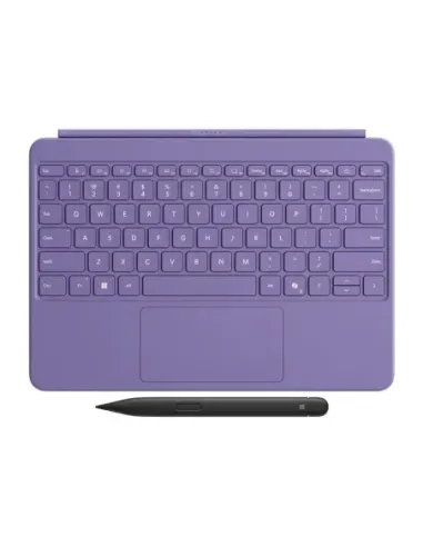 Teclado microsoft surface pro 12 pulgadas + pen violeta
