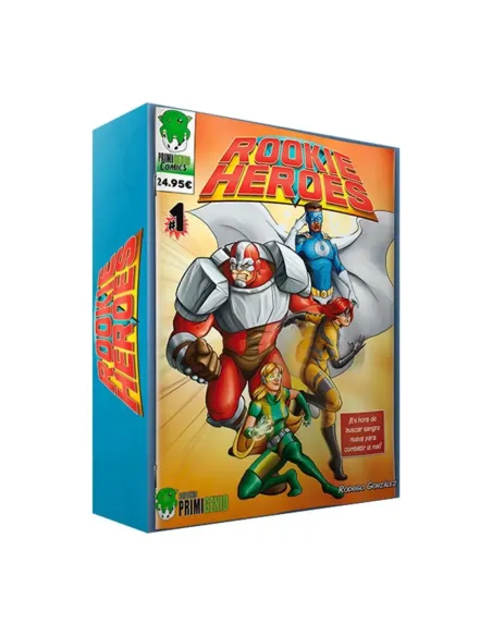 Juego de mesa rookie heroes pegi 10