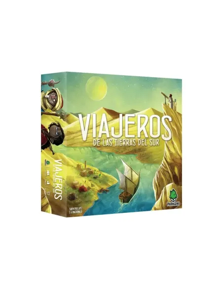 Juego de mesa viajeros de las tierras del sur edad recomendada 12 años