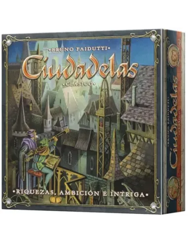 Juego de mesa asmodee ciudadelas clasico pegi 10
