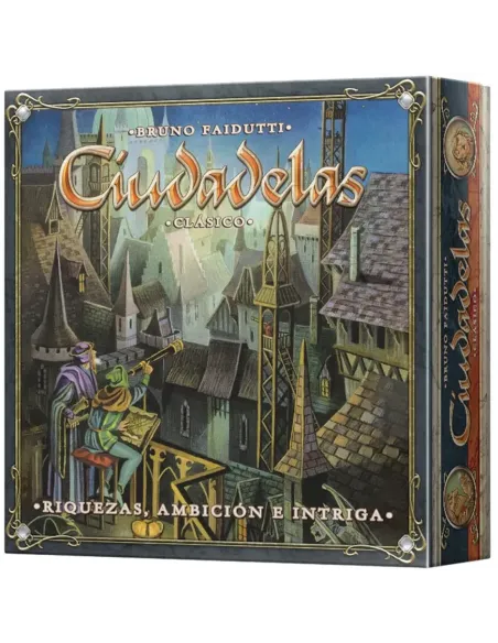 Juego de mesa asmodee ciudadelas clasico pegi 10