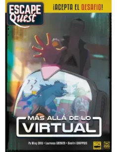 Juego de mesa escape quest 2: mas alla de lo virtual formato libro pegi 12