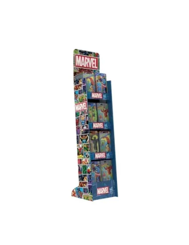 Expositor hasbro marvel retro 48 unidades 5 modelos