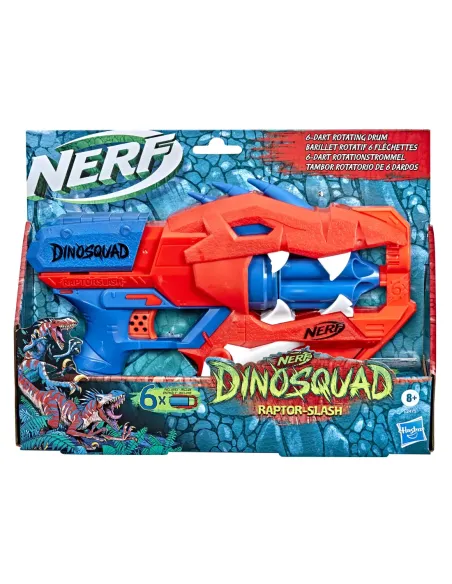 Lanzador hasbro nerf dino squad raptor slash
