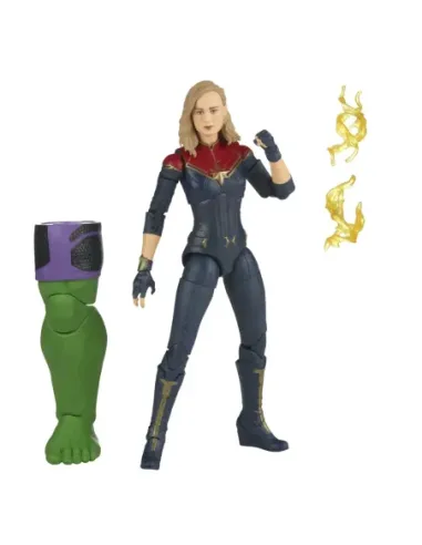 Figura hasbro marvel legends series capitana marvel