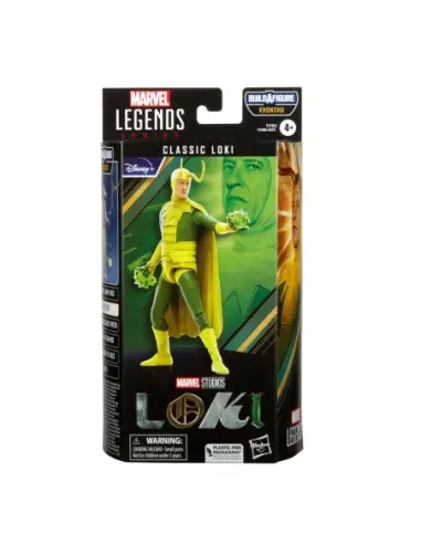 Figura hasbro marvel legends series loki clásico