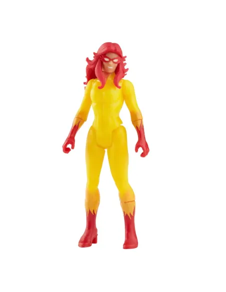 Figura hasbro firestar 9.5 cm marvel legends retro f38225x0