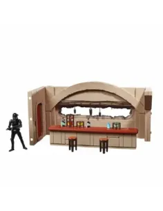 Set nevarro cantina + figura hasbro 9 -5 cm death trooper the mandalorian star wars vintage f39025