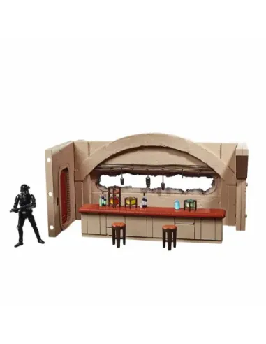 Set nevarro cantina + figura hasbro 9 -5 cm death trooper the mandalorian star wars vintage f39025