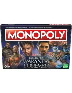 Juego de mesa monopoly black panther