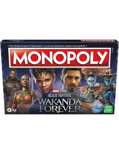 Juego de mesa monopoly black panther