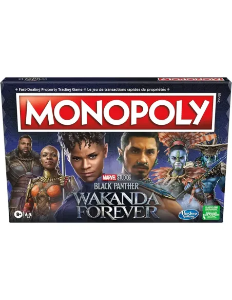 Juego de mesa monopoly black panther