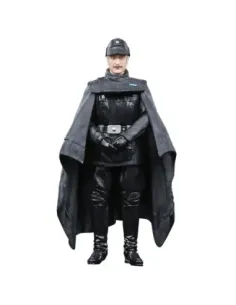 Figura hasbro star wars: andor -  oficial imperial (dark times) the black series