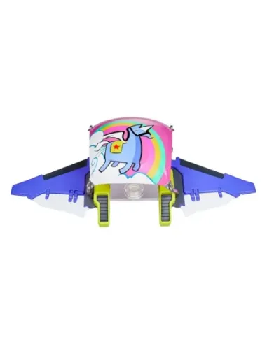 Figura hasbro fortnite victory royale glider vehiculo llamacorn express