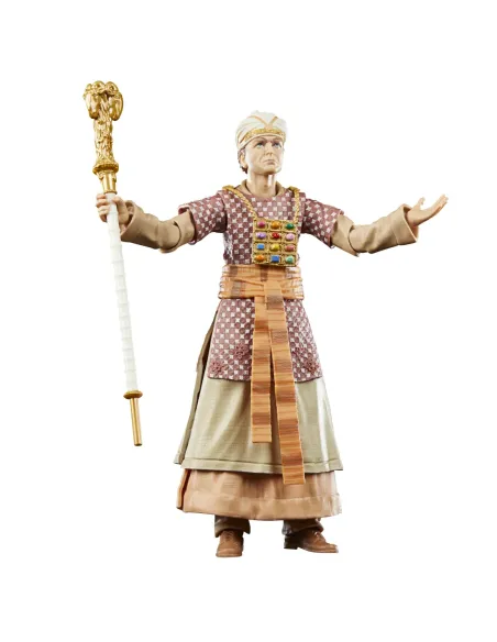 Figura hasbro indian jones adventure series -  rené belloq (ceremonial)