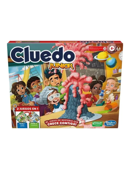Juego de mesa hasbro cluedo junior