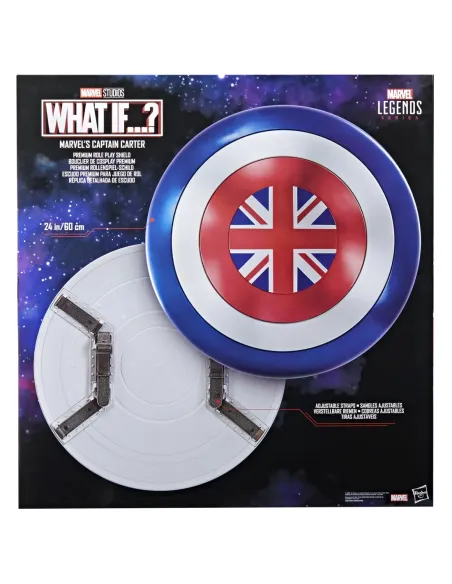 Escudo premium hasbro marvel legends series capitana carter