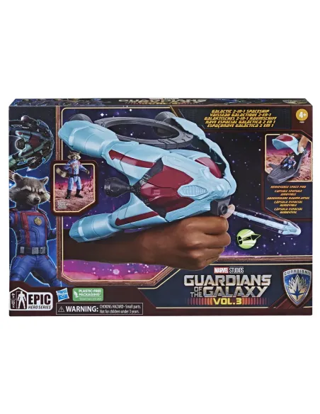 Nave espacial galáctica hasbro marvel guardianes de la galaxia vol. 3