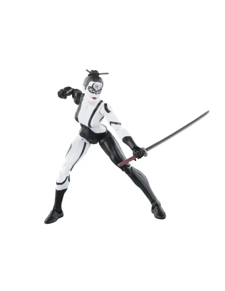 Figura hasbro marvel knights legends series build a figure mindless one bullseye