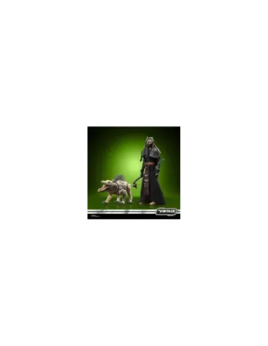 Figura hasbro star wars coleccion vintage -  tusken & massiff