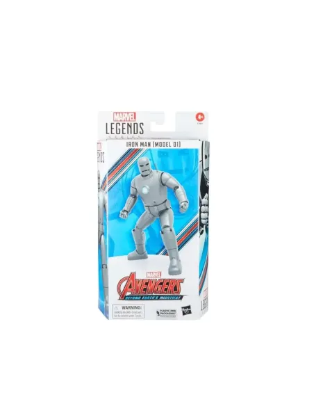 Figura hasbro marvel legends series avengers iron man model 01