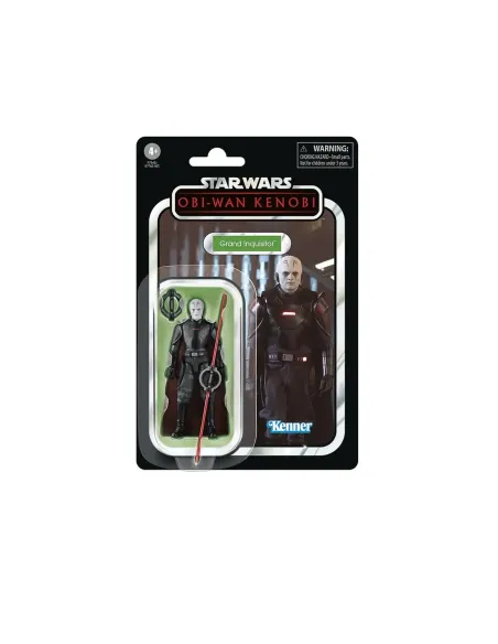 Figura hasbro star wars the vintage collection obi - wan kenobi grand inquisitor