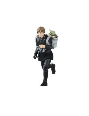 Figura hasbro star wars the book of boba fett luke skywalker & grogu