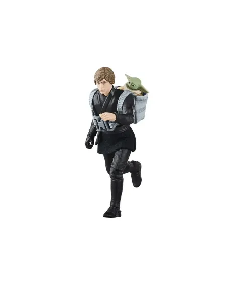 Figura hasbro star wars the book of boba fett luke skywalker & grogu