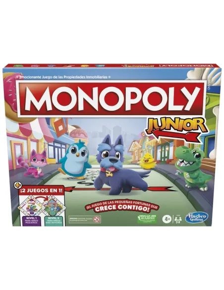 Juego de mesa hasbro monopoly junior español