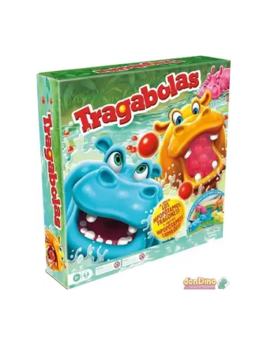 Juego de mesa hasbro tragabolas los tipopótamos tragones