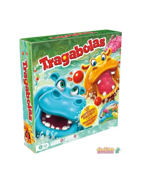 Juego de mesa hasbro tragabolas los tipopótamos tragones