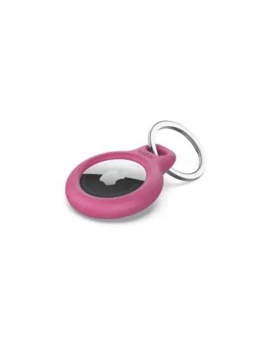 Llavero belkin f8w973btpnk para apple airtag rosa