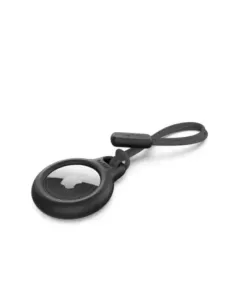 Llavero belkin f8w974btblk apple airtag negro con correa