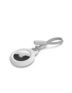 Llavero belkin f8w974btwht apple airtag blanco con correa