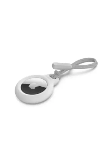 Llavero belkin f8w974btwht apple airtag blanco con correa
