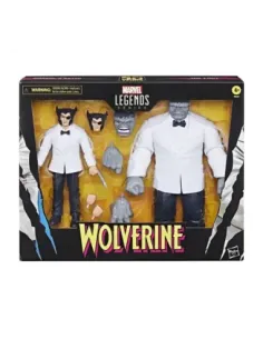 Set figuras hasbro marvel legends series wolverine path & hulk