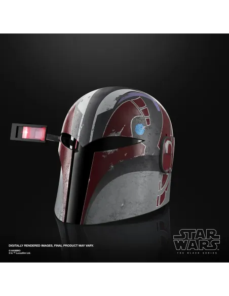 Casco electrónico hasbro star wars the black series ahsoka sabine wren
