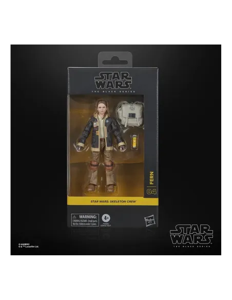Figura hasbro star wars the black series skeleton crew fern