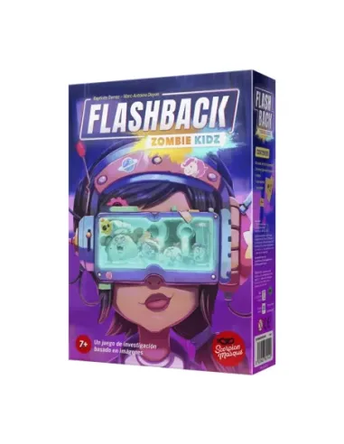 Juego de mesa flashback zombie kidz edad recomendada 7 años