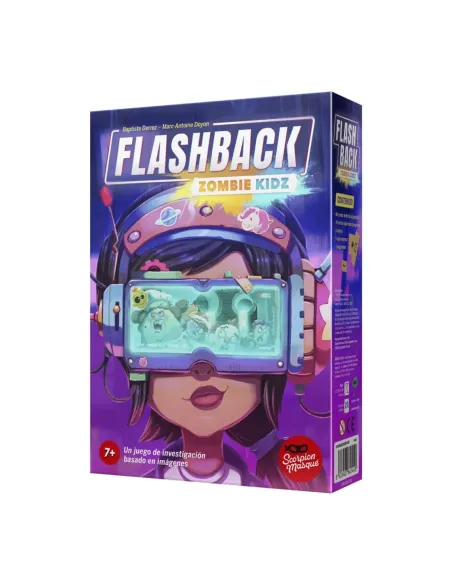 Juego de mesa flashback zombie kidz edad recomendada 7 años