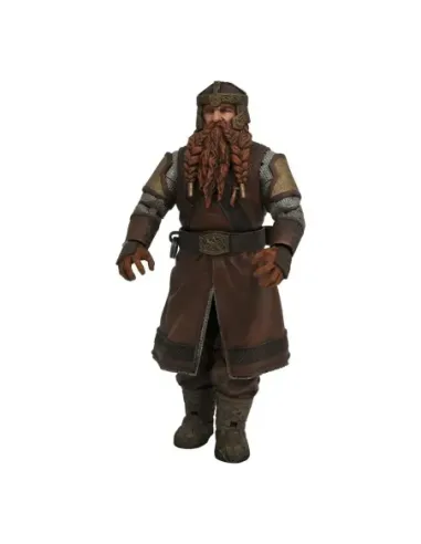 Figura diamond collection el señor de los anillos series 1 re - run gimli 18cm