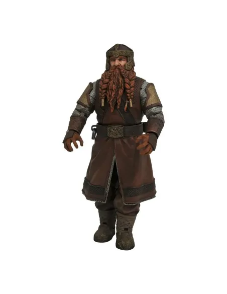 Figura diamond collection el señor de los anillos series 1 re - run gimli 18cm