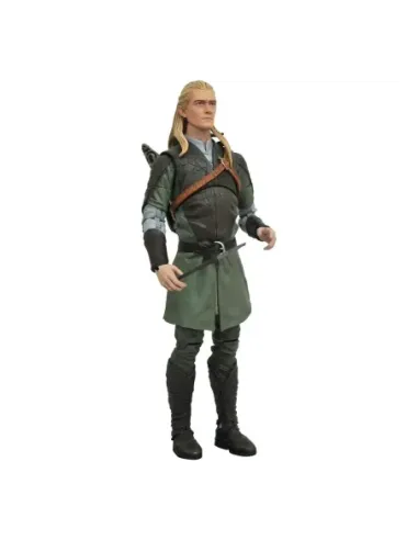 Figura diamond collection el señor de los anillos series 1 re - run legolas 18cm